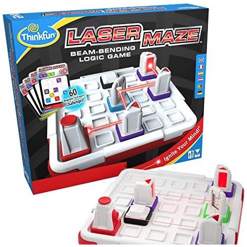  [아마존베스트]ThinkFun Laser Maze (Class 1) Logic Game and STEM Toy for Boys and Girls Age 8 and Up  Award Winning Game for Kids