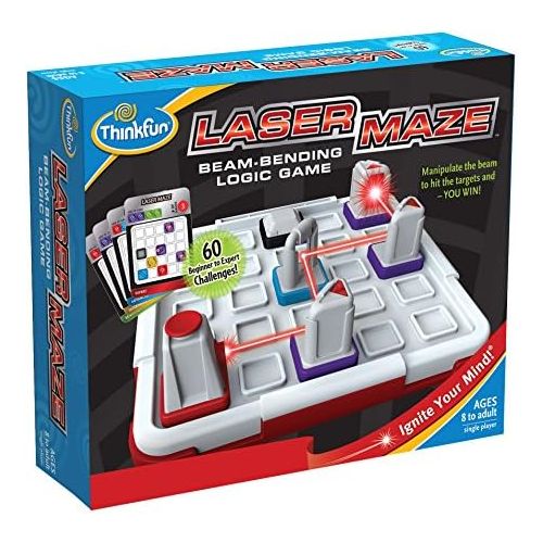  [아마존베스트]ThinkFun Laser Maze (Class 1) Logic Game and STEM Toy for Boys and Girls Age 8 and Up  Award Winning Game for Kids