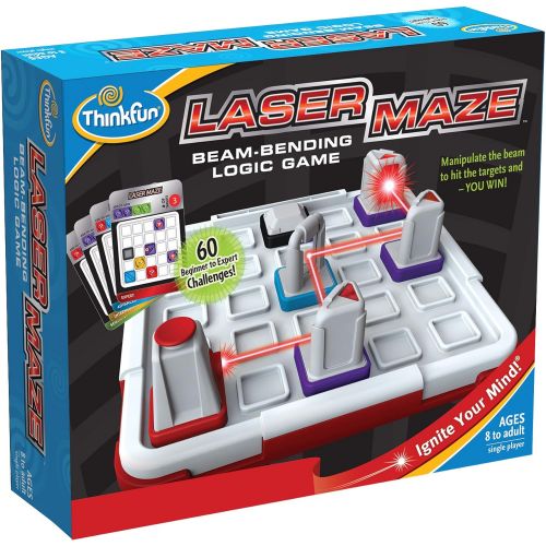  [아마존베스트]ThinkFun Laser Maze (Class 1) Logic Game and STEM Toy for Boys and Girls Age 8 and Up  Award Winning Game for Kids