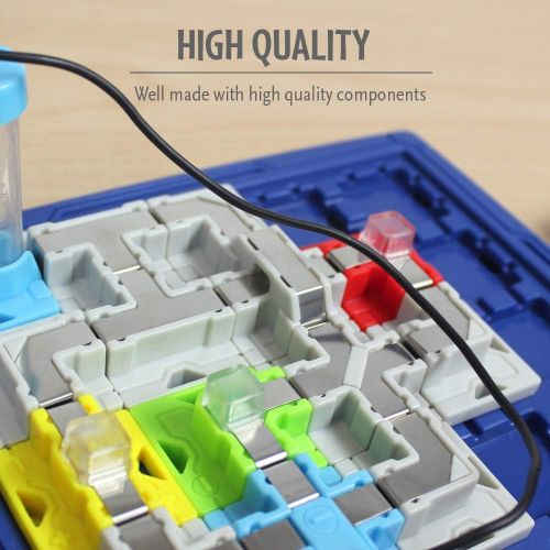  [아마존베스트]ThinkFun Circuit Maze Electric Current Logic Game and STEM Toy for Boys and Girls Age 8 and Up - Toy of the Year Finalist, Teaches Players about Circuitry through Fun Gameplay