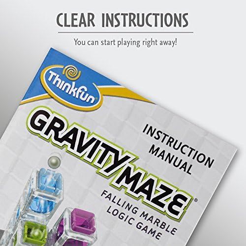  [아마존베스트]ThinkFun Gravity Maze Marble Run Logic Game and STEM Toy for Boys and Girls Age 8 and Up  Toy of the Year Award winner