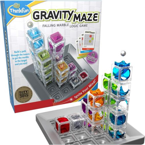  [아마존베스트]ThinkFun Gravity Maze Marble Run Logic Game and STEM Toy for Boys and Girls Age 8 and Up  Toy of the Year Award winner