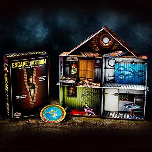  Think Fun Escape The Room The Cursed Dollhouse ? an Escape Room Experience in a Box for Ages 13 and Up (7353)