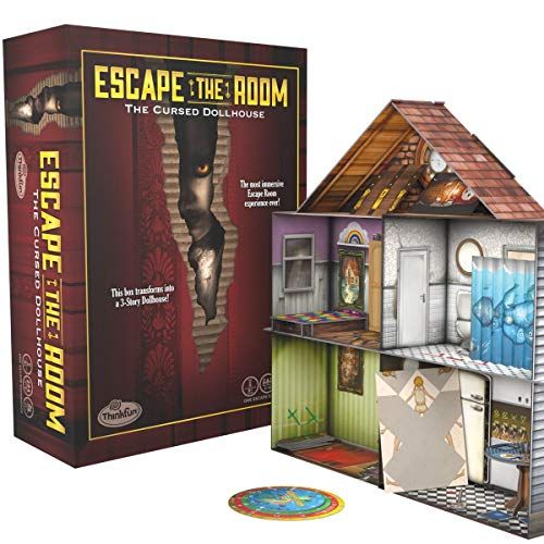  Think Fun Escape The Room The Cursed Dollhouse ? an Escape Room Experience in a Box for Ages 13 and Up (7353)