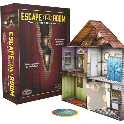  Think Fun Escape The Room The Cursed Dollhouse ? an Escape Room Experience in a Box for Ages 13 and Up (7353)