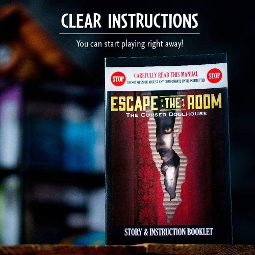  Think Fun Escape The Room The Cursed Dollhouse ? an Escape Room Experience in a Box for Ages 13 and Up (7353)