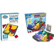 ThinkFun Shape by Shape Creative Pattern Logic Game for Age 8 to Adult & Rush Hour Traffic Jam Brain Game and STEM Toy for Boys and Girls Age 8 and Up ? Tons of Fun with Over 20 Aw