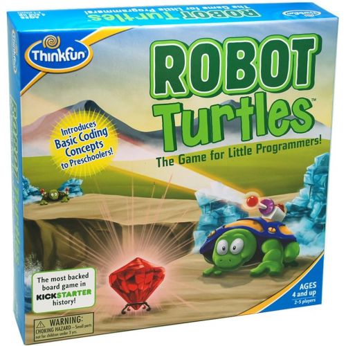  ThinkFun Robot Turtles STEM Toy and Coding Board Game for Preschoolers - Made Famous on Kickstarter, Teaches Programming Principles to Preschoolers