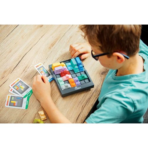  Think Fun Rush Hour Traffic Jam Logic Game and STEM Toy for Boys and Girls Age 8 and Up - Tons of Fun with Over 20 Awards Won, International for Over 20 Years