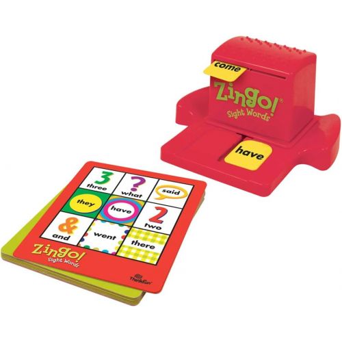  ThinkFun Zingo Sight Words Award Winning Early Reading Game for Pre-K to 2nd Grade - Toy of the Year Finalist, A Fun and Educational Game Developed by Educators for Boys and Girls