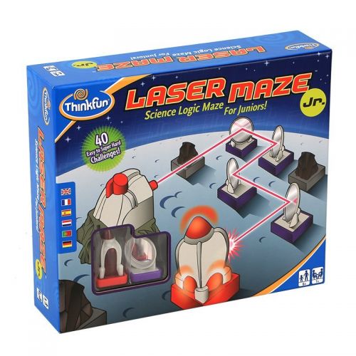  Think Fun ThinkFun Laser Maze Junior (Class 1 Laser) Logic Game and STEM Toy - Award Winning Game for Kids