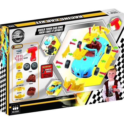  [아마존베스트]Think Gizmos Take Apart Toy Racing Car - Construction Toy Kit for Boys and Girls Aged 3 4 5 6 7 8 - Build Your Own Car Kit Updated Version 3 Exclusive to