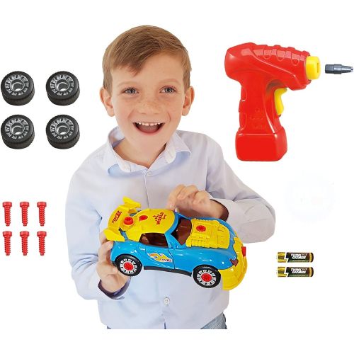  [아마존베스트]Think Gizmos Take Apart Toy Racing Car - Construction Toy Kit for Boys and Girls Aged 3 4 5 6 7 8 - Build Your Own Car Kit Updated Version 3 Exclusive to