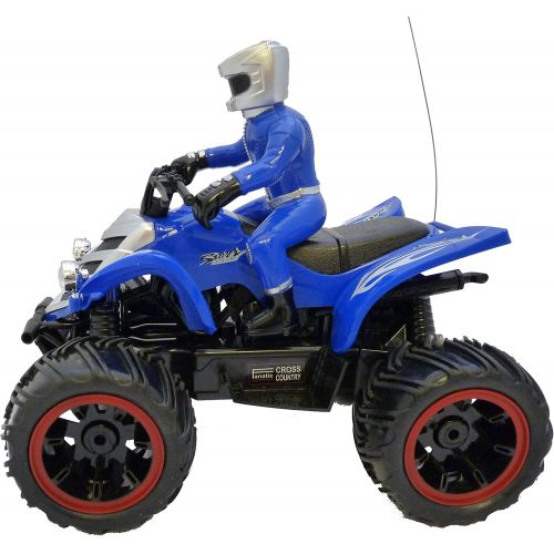  Remote Control Quad Bike TG635 ? Super Fun Speed Master Remote Control Toy Quad Bike - Fun Gift for Boys Aged 6 7 8 9 10+ by Think Gizmos (Trademark Protected)