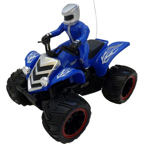  Remote Control Quad Bike TG635 ? Super Fun Speed Master Remote Control Toy Quad Bike - Fun Gift for Boys Aged 6 7 8 9 10+ by Think Gizmos (Trademark Protected)