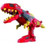 Think Gizmos DinoBlaster 2 in 1 Transforming Dinosaur Toy Gun TG662  Build & Take Apart Cool Tyrannosaurus Rex Dinosaur Toy for Boys & Girls Age 3 4 5 By ThinkGizmos (Trademark Protected)