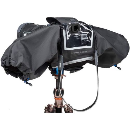  Think Tank Photo Hydrophobia M 70-200 V3 Rain Cover for Sony Alpha-Series Full-Frame mirrorless Camera with 70-200mm f/2.8 Lens