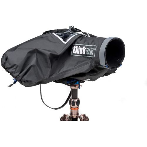  Think Tank Photo Hydrophobia M 70-200 V3 Rain Cover for Sony Alpha-Series Full-Frame mirrorless Camera with 70-200mm f/2.8 Lens