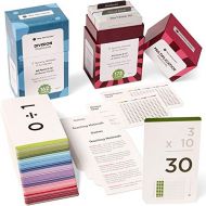 Think Tank Scholar 335 Multiplication and Division Flash Cards | All Facts 0-12 | Best for Kids in 3rd, 4th, 5th & 6th Grade