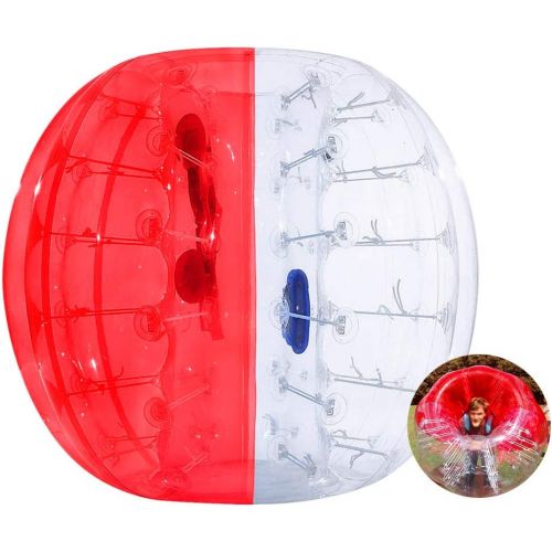  ThinkMax Bumper Ball for Kids and Adults, 4FT / 5FT Inflatable Bubble Soccer Ball, Human Hamster Ball Body Zorb Ball