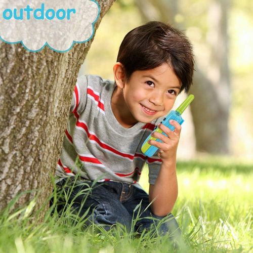  [아마존베스트]ThinkMax Kids Walkie Talkies| 3 Pack Long Range Walkie-talkies| 3 Mile Outdoor Way Radios Game Toys with Flashlight| 22 Channels| Gifts for Boys Girls to Camping Hiking Adventure