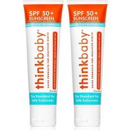 [아마존베스트]Thinkbaby Safe Sunscreen SPF 50+ (3 Ounce) (2 Pack)