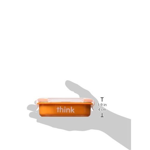  [아마존베스트]Thinkbaby Complete BPA Free Feeding Set (Orange)