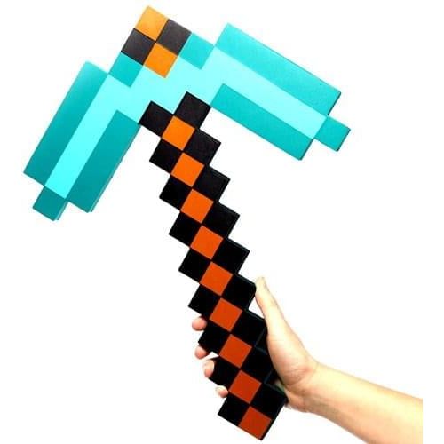 싱크긱 Think Geek Minecraft Diamond Pickaxe [Turquoise]
