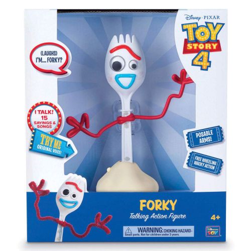  Thinkway Toys Toy Story 4 Promo Talking Action Figure Forky 23 cmGerman Version Thinkway