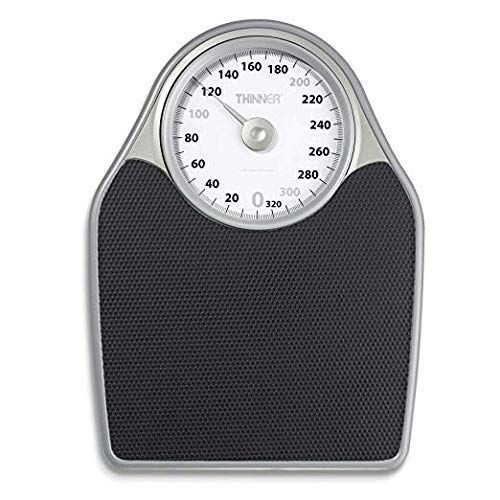  Thinner Scales Extra-Large Dial Analog Precision Bathroom Scale, Analog Bath Scale