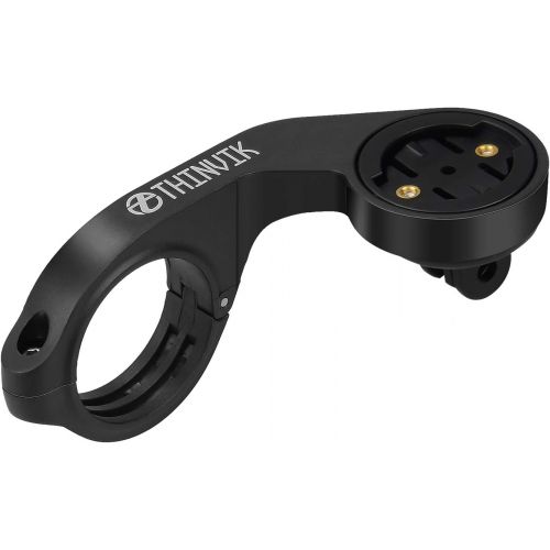  Thinvik Bike Computer Mount Bicycle Out Front Mount for Garmin Edge 1030 1000 830 820 810 800 530 520 Plus 520 510 500 200 25 Touring and Touring Plus Compatible with 31.8mm 25.4mm