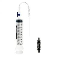 자전거 정비 공구 수리Thinvik 3.5 oz/100ML Tubeless Sealant Injector &Tubeless Sealant Syringe for Stans No Tubes sealant, Presta Schrader Valve Core Removal Tool and Other sealants-Adjustable Valve