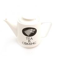 This teapot is created from porcelain clay, kiln Game of Thrones - Tea is Coming Teapot: Kitchen & Dining