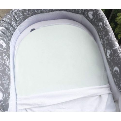  Thole Multifunctional Baby Changing Bags Travel Bassinet Bed Portable Foldable Bag Tote Bag Nappy Changing Bag Baby Crib Music Suitable for 0-7 Months