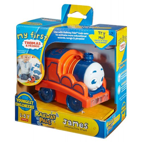  Thomas+%26+Friends Thomas & Friends Fisher-Price My First, Railway Pals James Train Set