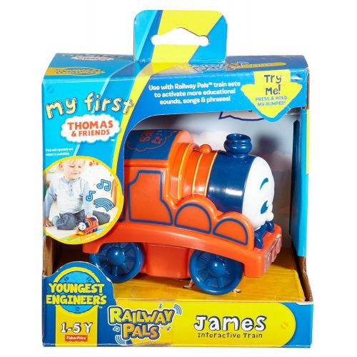  Thomas+%26+Friends Thomas & Friends Fisher-Price My First, Railway Pals James Train Set