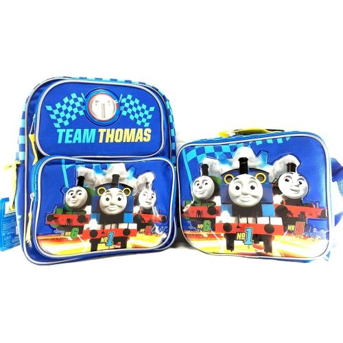  Thomas the Train Boys No. 1 Thomas 16 Backpack W/Matching Lunch Bag