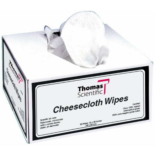  Thomas 2057 Cotton Mini Cheesecloth Wipe, 7 Length x 14 Width (Pack of 200)