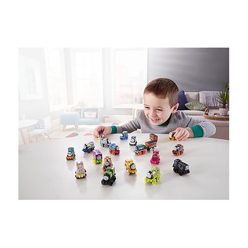  Thomas & Friends MINIS Toy Train 20 Pack for Kids Miniature Engines & Railway Vehicles for Preschool Pretend Play (Amazon Exclusive)