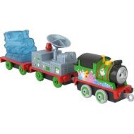Fisher-Price Thomas & Friends Old Mine Percy die-cast push-along toy train engine for preschool kids ages 3 years and older