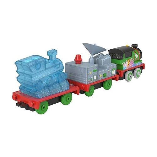  Fisher-Price Thomas & Friends Old Mine Percy die-cast push-along toy train engine for preschool kids ages 3 years and older