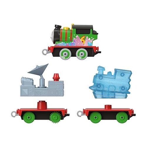  Fisher-Price Thomas & Friends Old Mine Percy die-cast push-along toy train engine for preschool kids ages 3 years and older