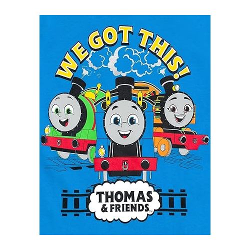  Thomas & Friends Tank Engine Graphic T-Shirt and Shorts Outfit Set Infant to Big Kid