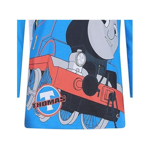  Thomas The Train & Friends Boys’ Long Sleeve Shirt for Toddlers - Blue