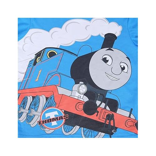  Thomas The Train & Friends Boys’ Long Sleeve Shirt for Toddlers - Blue