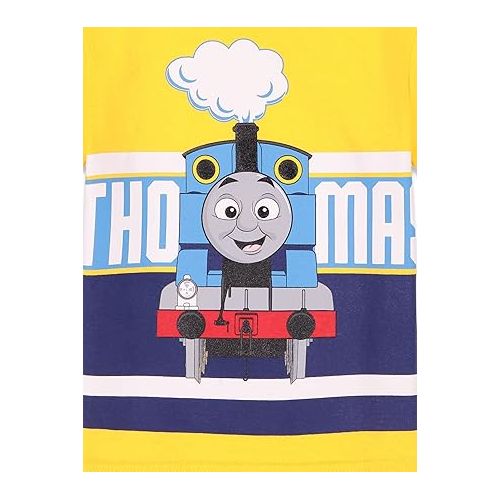  Thomas & Friends Tank Engine Graphic T-Shirt and Shorts Outfit Set Toddler to Big Kid