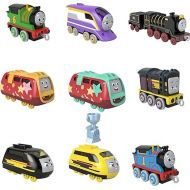 Thomas & Friends Toy Trains Sodor Cup Racers Set of 9 Diecast Push-Along Engines for Preschool Kids Ages 3+ Years