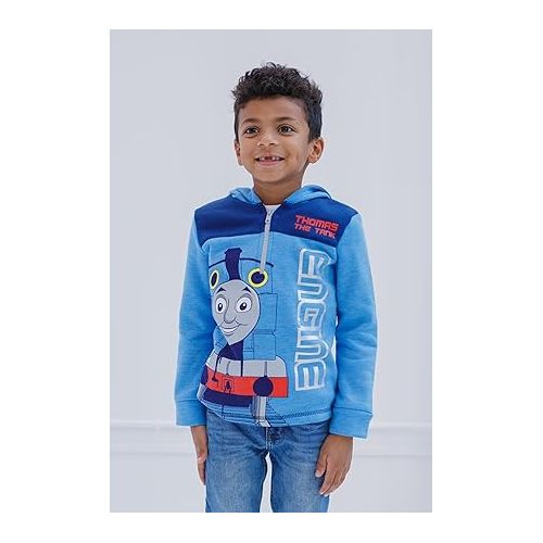  Thomas & Friends Tank Engine Fleece Half Zip Hoodie Toddler to Big Kid