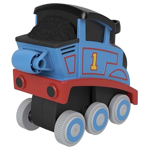  Thomas & Friends Racing Toy Train, Press 'n Go Stunt Thomas Engine for Toddler & Preschool Pretend Play ?Ages 2+ Years