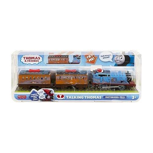  Thomas & Friends Motorized Toy Train Talking Thomas Engine with Character Phrases & Sounds for Ages 3+ Years